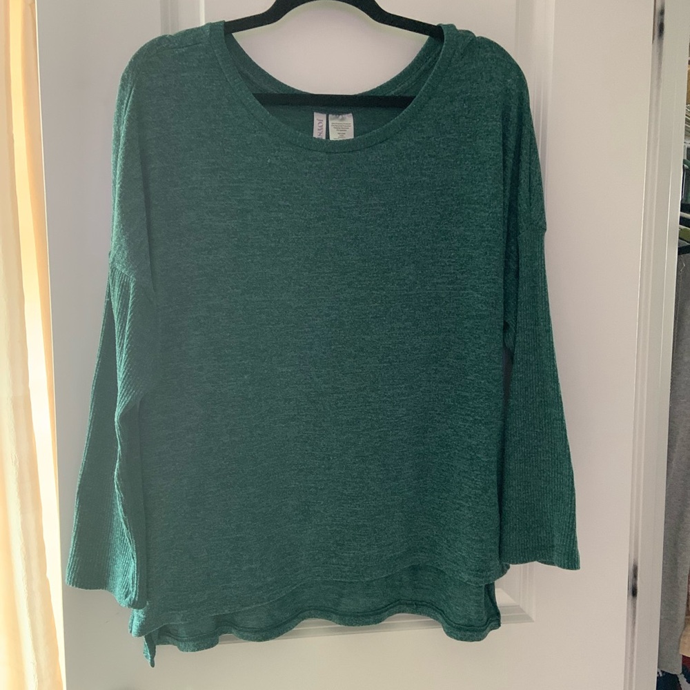 Green top.